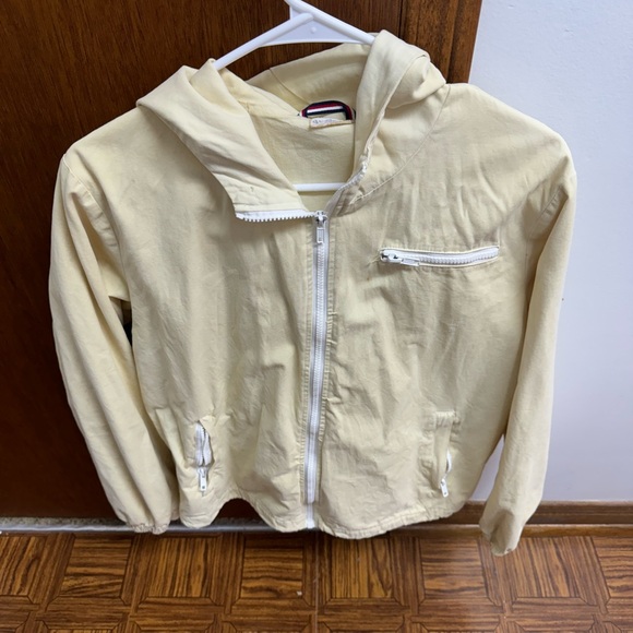 Light yellow John Gait Brandy Melville Bomber Jacket - Picture 3 of 7